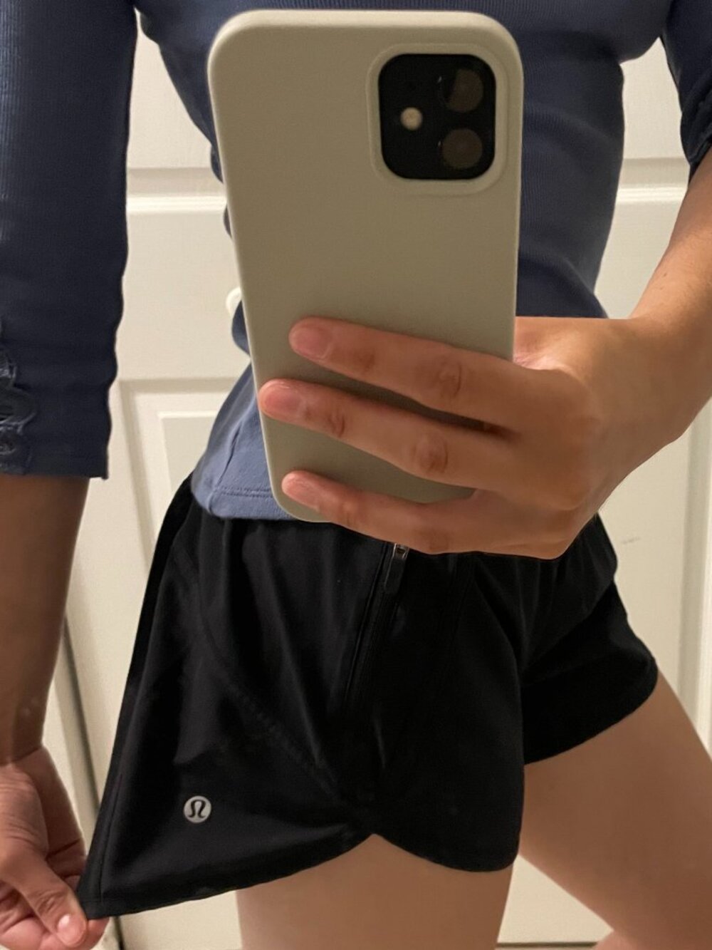 Lululemon Black Running Shorts